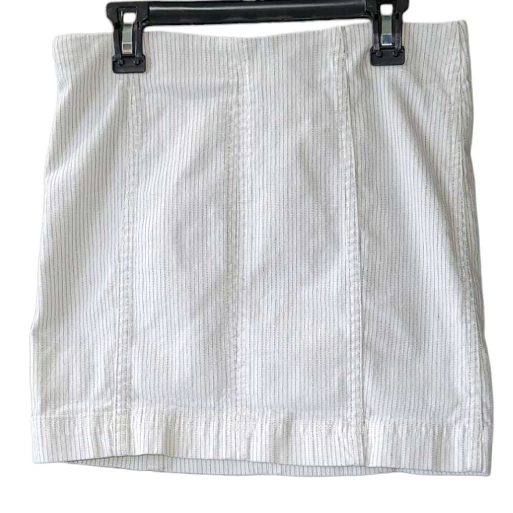 Free People pinstripe mini skirt Size 4